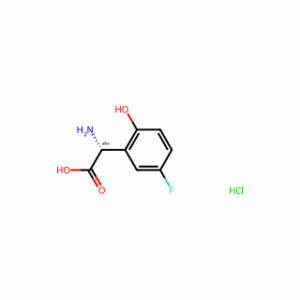 (2R)-2-Amino-2-(5-fluoro-2-hydroxyphenyl)acetic acid hcl