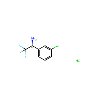 (S)-1-(3-Chlorophenyl)-2,2,2-trifluoroethanamine hydrochloride