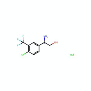 (R)-2-Amino-2-(4-chloro-3-(trifluoromethyl)phenyl)ethanol hydrochloride