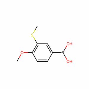 (4-Methoxy-3-(methylthio)phenyl)boronic acid