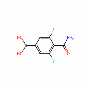 (4-Carbamoyl-3,5-difluorophenyl)boronic acid