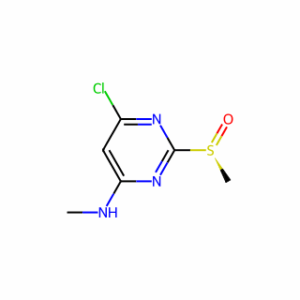 (6-Chloro-2-methanesulfinyl-pyrimidin-4-yl)-methyl-amine