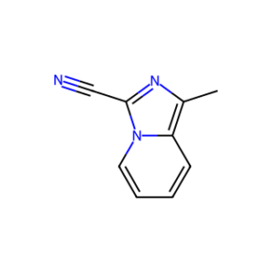Imidazo[1,5-a]pyridine-3-carbonitrile, 1-methyl-