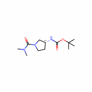 (R)-3-(Boc-amino)-N,N-dimethylpyrrolidine-1-carboxamide