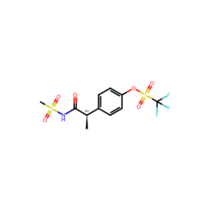 (R)-4-(1-(Methylsulfonamido)-1-oxopropan-2-yl)phenyl trifluoromethanesulfonate