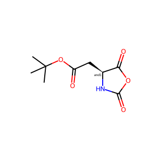 tert-Butyl(S)-2,5-Dioxooxazolidine-4-acetate
