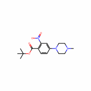 tert-Butyl 4-(4-methylpiperazin-1-yl)-2-nitrobenzoate