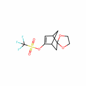 Spiro[bicyclo[2.2.1]hept[5]ene-2,2′-[1,3]dioxolan]-5-yl Trifluoromethanesulfonate