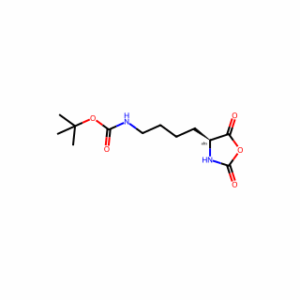 tert-Butyl (S)-(4-(2,5-dioxooxazolidin-4-yl)butyl)carbamate