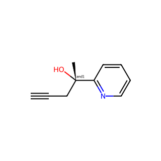 α-Methyl-α-2-propyn-1-yl-2-pyridinemethanol
