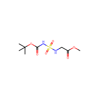 Methyl (N-(tert-butoxycarbonyl)sulfamoyl)glycinate