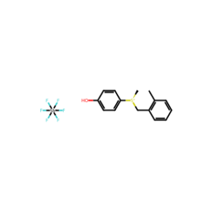 (4-Hydroxyphenyl)methyl(2-methylbenzyl)sulfonium Hexafluoroantimonate