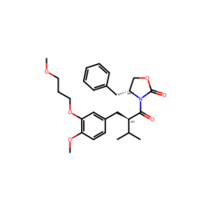 (R)-4-Benzyl-3-((R)-2-(4-methoxy-3-(3-methoxypropoxy)benzyl)-3-methylbutanoyl)oxazolidin-2-one