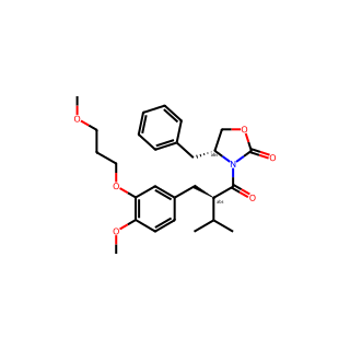 (R)-4-Benzyl-3-((R)-2-(4-methoxy-3-(3-methoxypropoxy)benzyl)-3-methylbutanoyl)oxazolidin-2-one
