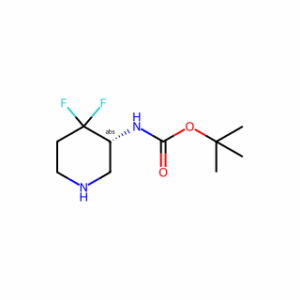 tert-butyl N-[(3R)-4,4-difluoropiperidin-3-yl]carbamate