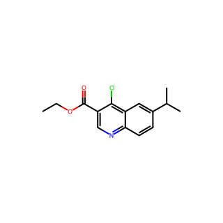 Ethyl 4-chloro-6-(1-methylethyl)-3-quinolinecarboxylate