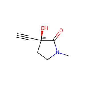 (S)-3-Ethynyl-3-hydroxy-1-methylpyrrolidin-2-one