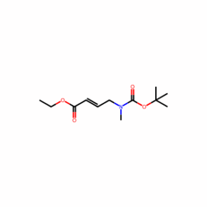(E)-Ethyl 4-((Tert-Butoxycarbonyl)(Methyl)Amino)But-2-Enoate