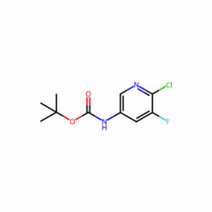 Tert-Butyl (6-Chloro-5-Fluoropyridin-3-Yl)Carbamate