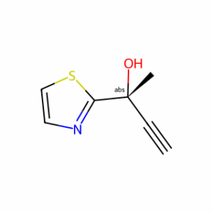 (2R)-2-(1,3-Thiazol-2-yl)-3-butyn-2-ol