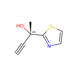 (S)-2-(Thiazol-2-yl)but-3-yn-2-ol