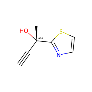 (S)-2-(Thiazol-2-yl)but-3-yn-2-ol