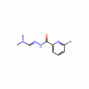 (E)-n′-(6-bromopicolinoyl)-n,n-dimethylformohydrazonamide