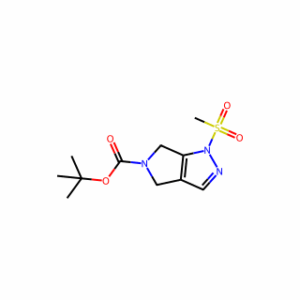 tert-butyl 1-methylsulfonyl-4,6-dihydropyrrolo[3,4-c]pyrazole-5-carboxylate