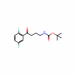tert-Butyl N-[4-(2,5-difluorophenyl)-4-oxobutyl]carbamate