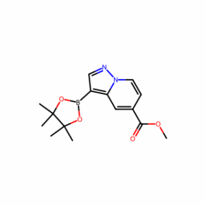 Methyl 3-(4,4,5,5-tetramethyl-1,3,2-dioxaborolan-2-yl)pyrazolo[1,5-a]pyridine-5-carboxylate