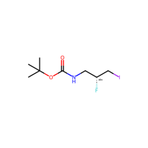 (R)-TERT-BUTYL (2-FLUORO-3-IODOPROPYL)CARBAMATE