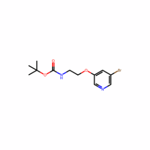 tert-Butyl (2-((5-bromopyridin-3-yl)oxy)ethyl)carbamate