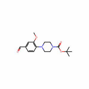 TERT-BUTYL 4-(4-FORMYL-2-METHOXYPHENYL)PIPERAZINE-1-CARBOXYLATE