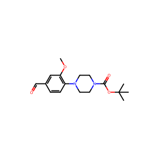 TERT-BUTYL 4-(4-FORMYL-2-METHOXYPHENYL)PIPERAZINE-1-CARBOXYLATE