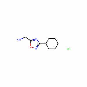 (3-Cyclohexyl-1,2,4-oxadiazol-5-yl)methanamine hydrochloride