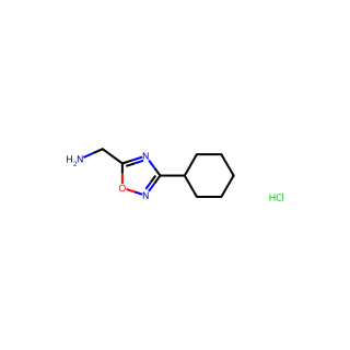 (3-Cyclohexyl-1,2,4-oxadiazol-5-yl)methanamine hydrochloride