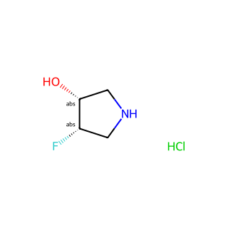 (3R,4S)-4-FLUOROPYRROLIDIN-3-OL HYDROCHLORIDE