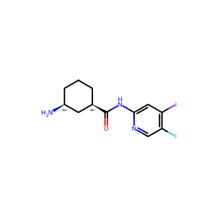 (1R,3S)-3-Amino-N-(5-fluoro-4-iodo-2-pyridinyl)cyclohexanecarboxamide