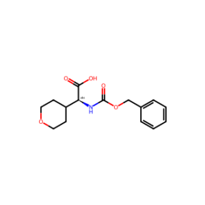 (S)-2-(((Benzyloxy)carbonyl)amino)-2-(tetrahydro-2H-pyran-4-yl)acetic acid
