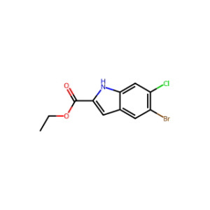 Ethyl 5-bromo-6-chloro-1H-indole-2-carboxylate