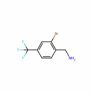 (2-Bromo-4-(trifluoromethyl)phenyl)methanamine