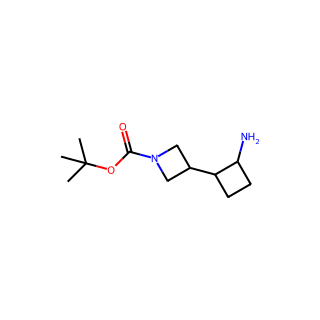 tert-butyl 3-(2-aminocyclobutyl)azetidine-1-carboxylate