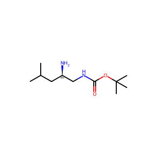 (R)-(2-Amino-4-methylpentyl)carbamic acid tert-butyl ester