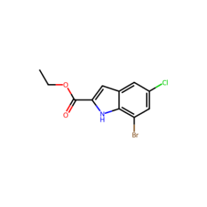 Ethyl 7-bromo-5-chloro-1H-indole-2-carboxylate