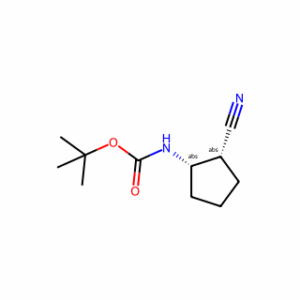 tert-butyl N-[cis-2-cyanocyclopentyl]carbamate
