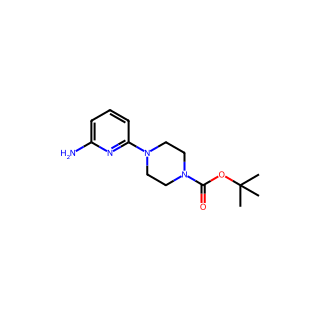 tert-Butyl 4-(6-aminopyridin-2- yl)piperazine-1-carboxylate