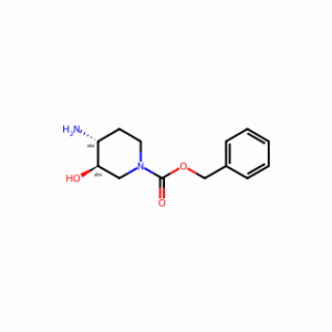 (3R,4R)-Benzyl 4-amino-3-hydroxypiperidine-1-carboxylate
