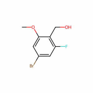 (4-Bromo-2-fluoro-6-methoxyphenyl)methanol