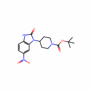 tert-Butyl 4-(6-nitro-2-oxo-2,3-dihydro-1H-benzo[d]imidazol-1-yl)piperidine-1-carboxylate