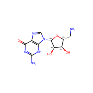 Guanosine, 5′-amino-5′-deoxy-